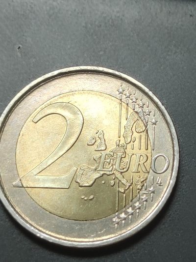 燕姐换藏第58拍 希腊2004年二欧元纪念币（获奖币）