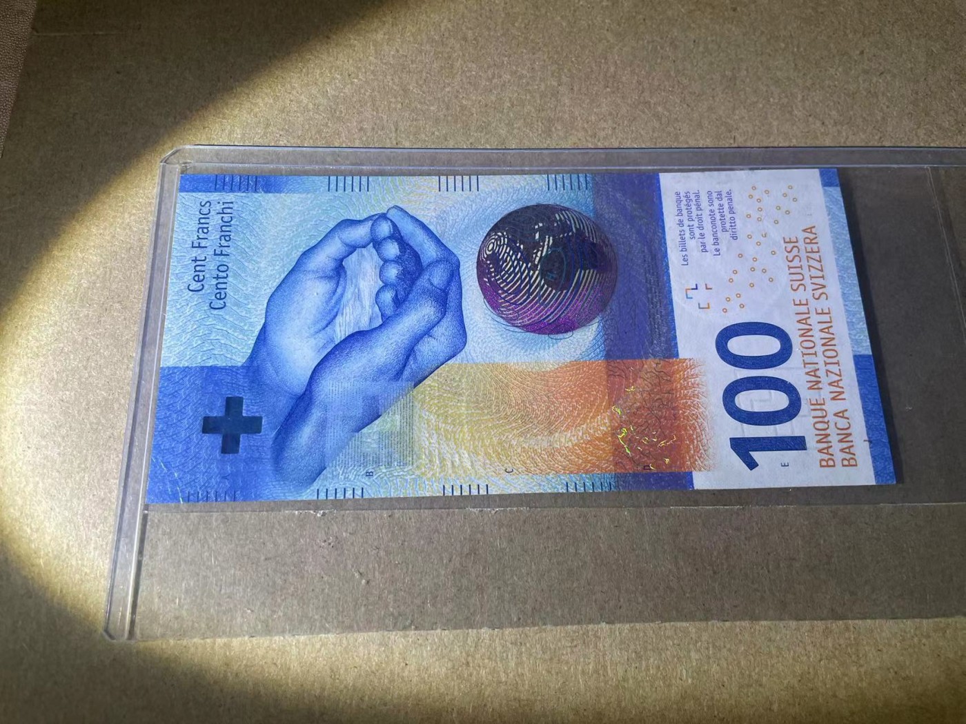 【Blue Auction】✨世界纸币精拍第369期【精】 【17B1968717】瑞士 2017年100法郎 全新UNC