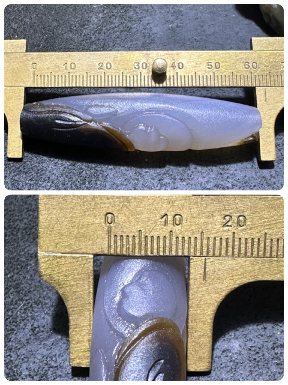 精美亚光高玉化巴西玛瑙手工俏色巧雕一心向佛吊坠（把件）一个！