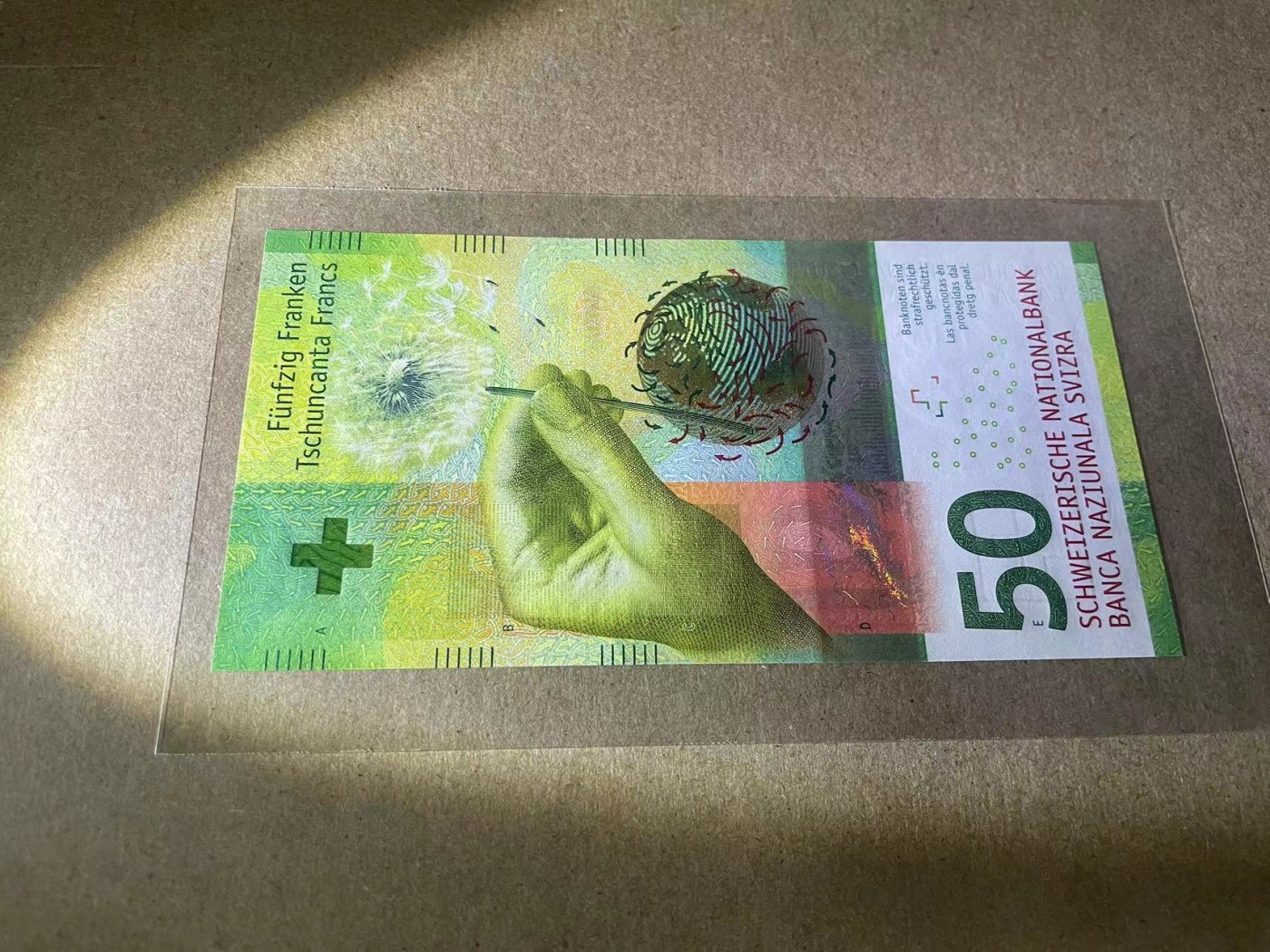 【Blue Auction】✨世界纸币精拍第369期【精】 【15P1908631】瑞士 2015年50法郎 全新UNC