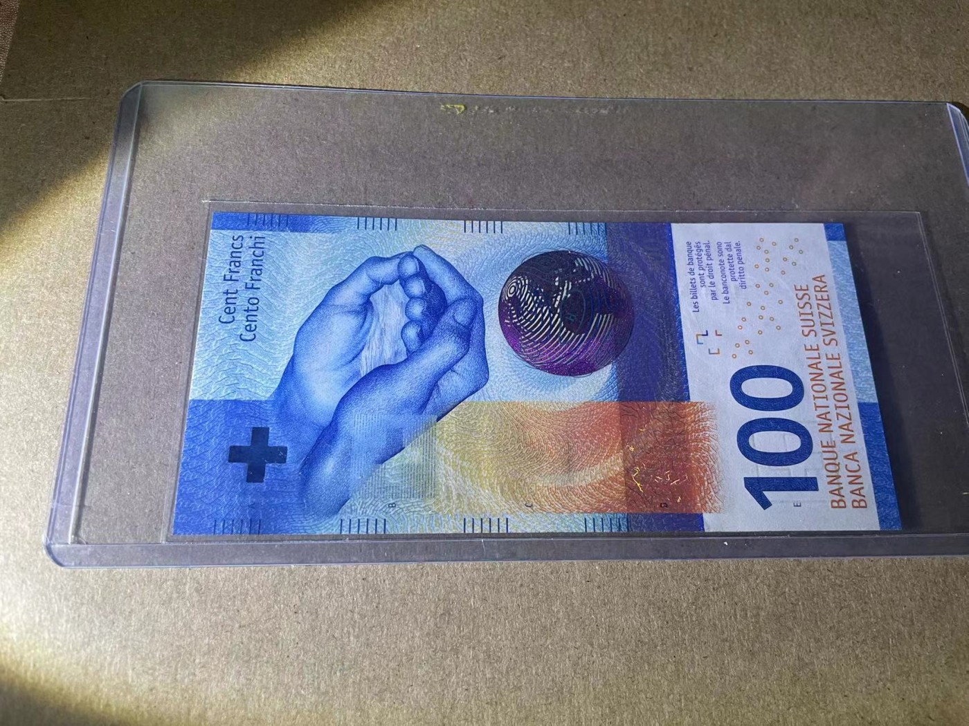 【Blue Auction】✨世界纸币精拍第369期【精】 【17G7436289】瑞士 2017年100法郎 全新UNC