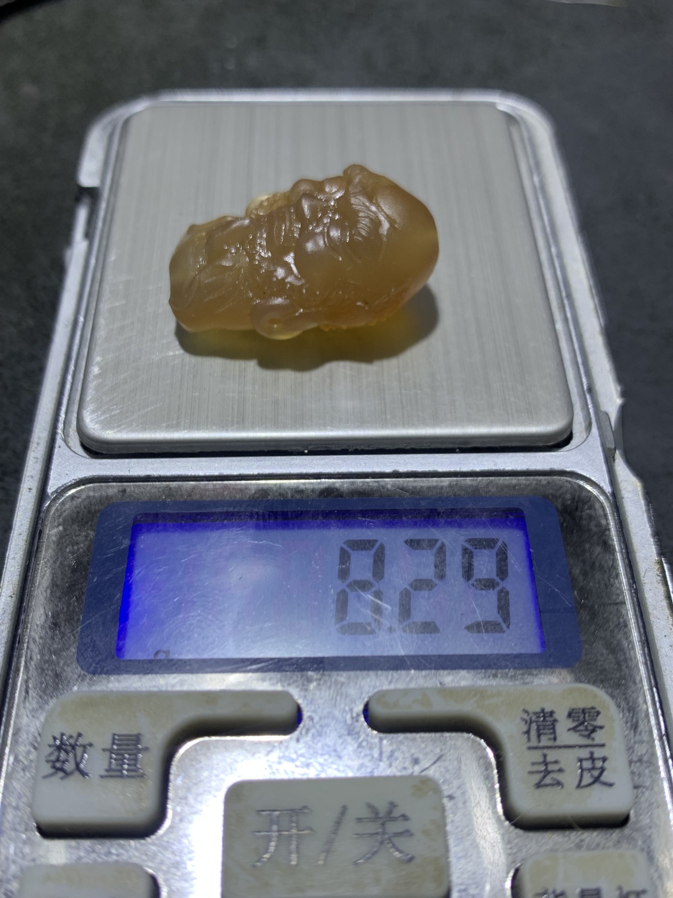 精美高玉化高润度蒙料战国红玛瑙手工雕刻达摩珠（吊坠）一个！