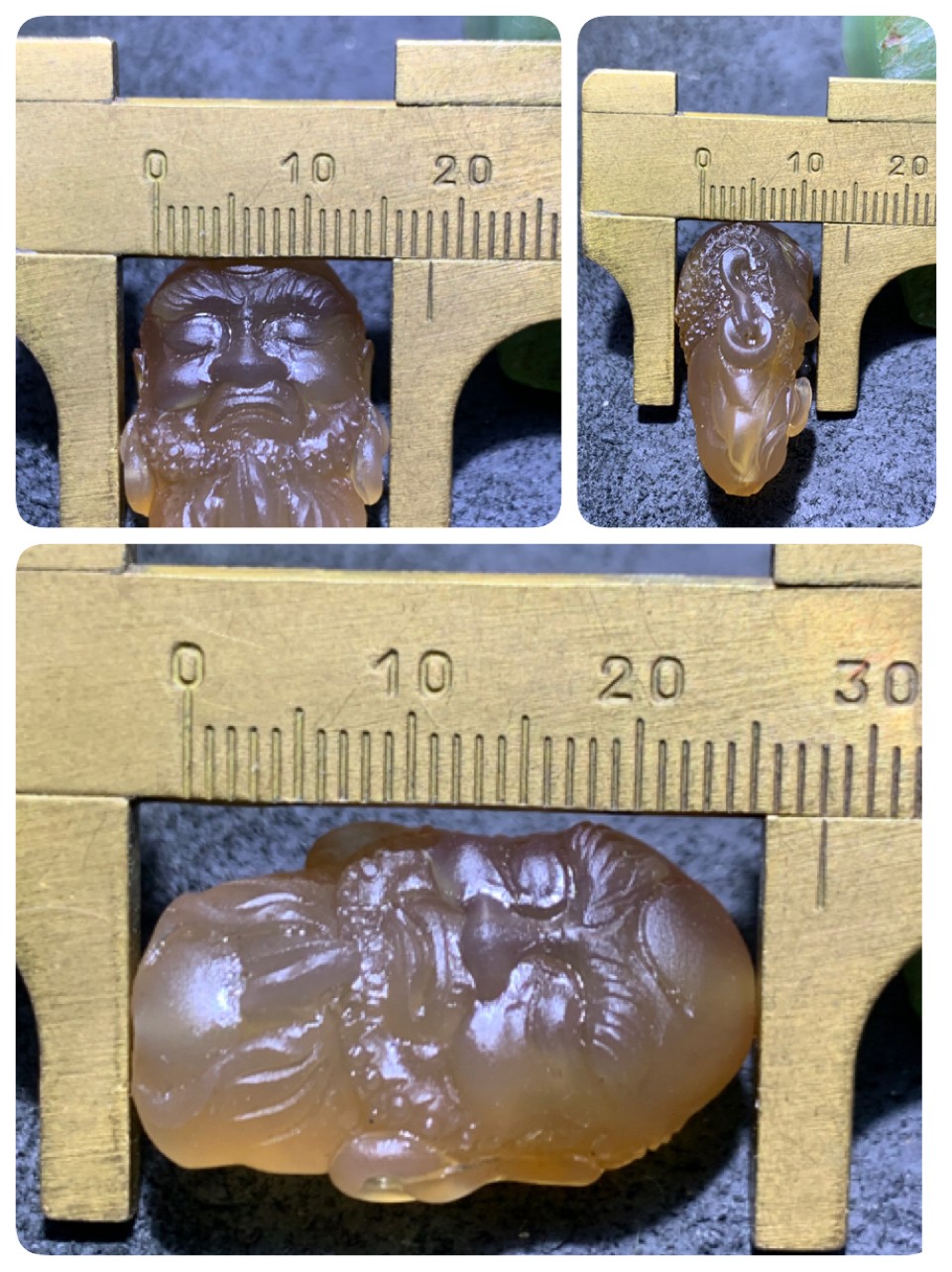 精美高玉化高润度蒙料战国红玛瑙手工雕刻达摩珠（吊坠）一个！