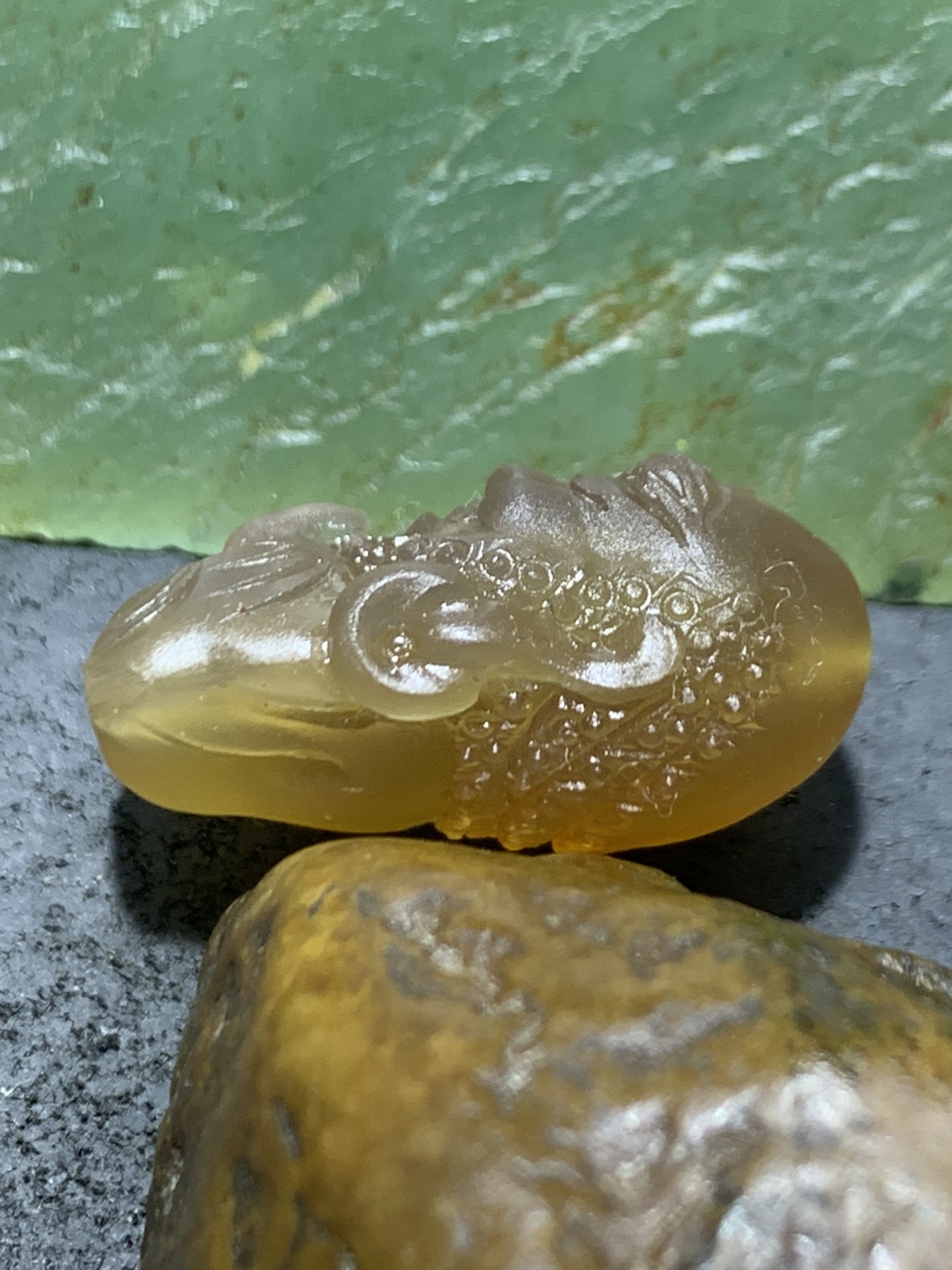 精美高玉化高润度蒙料战国红玛瑙手工雕刻达摩珠（吊坠）一个！