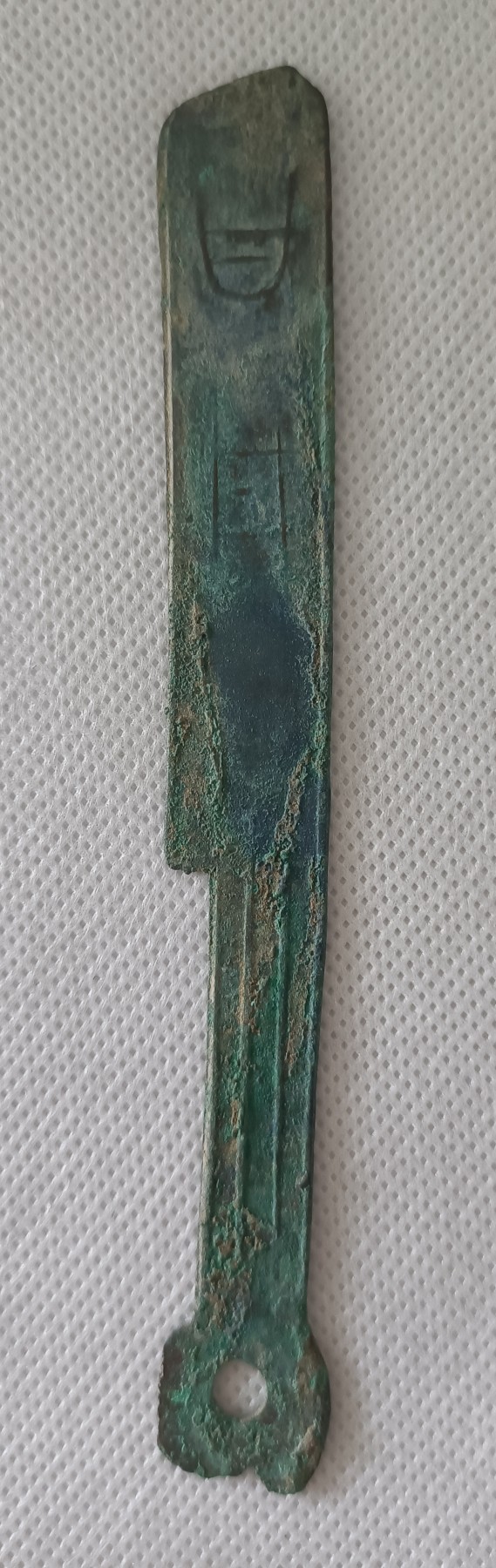 早期大型直刀甘丹背上