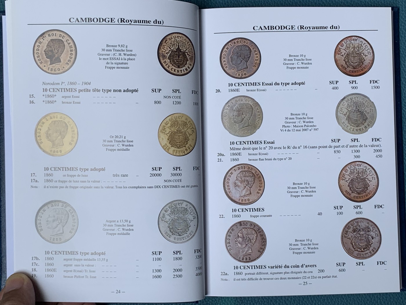 《竞宝斋》第196场-周日，周一 2场 (全场包邮) 法属印支硬币和代用币目录 包含东南亚地区各国法国占领时期发行货币，坐洋，大小富，鹿头等均在其中，图片清晰详尽，值得收藏 塑封拆出