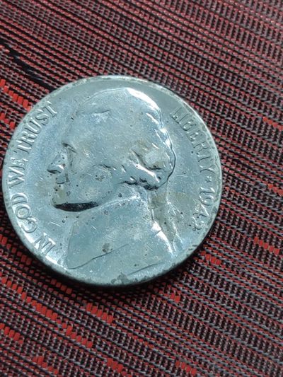 燕姐换藏第58拍 美国1942年五美分银币