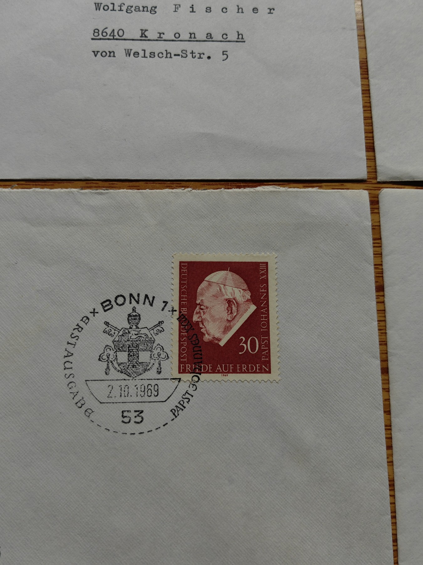 外国邮品第⑦场（秒杀） 德国60年代纪念邮封9个（秒杀）