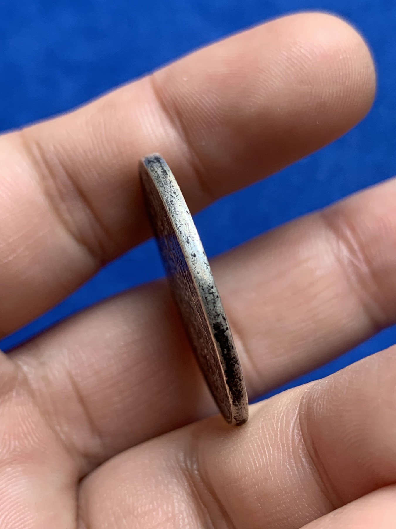 《竞宝斋》第196场-周日，周一 2场 (全场包邮) 泰国1860拉玛四世 1铢银币 泰国首轮机制币