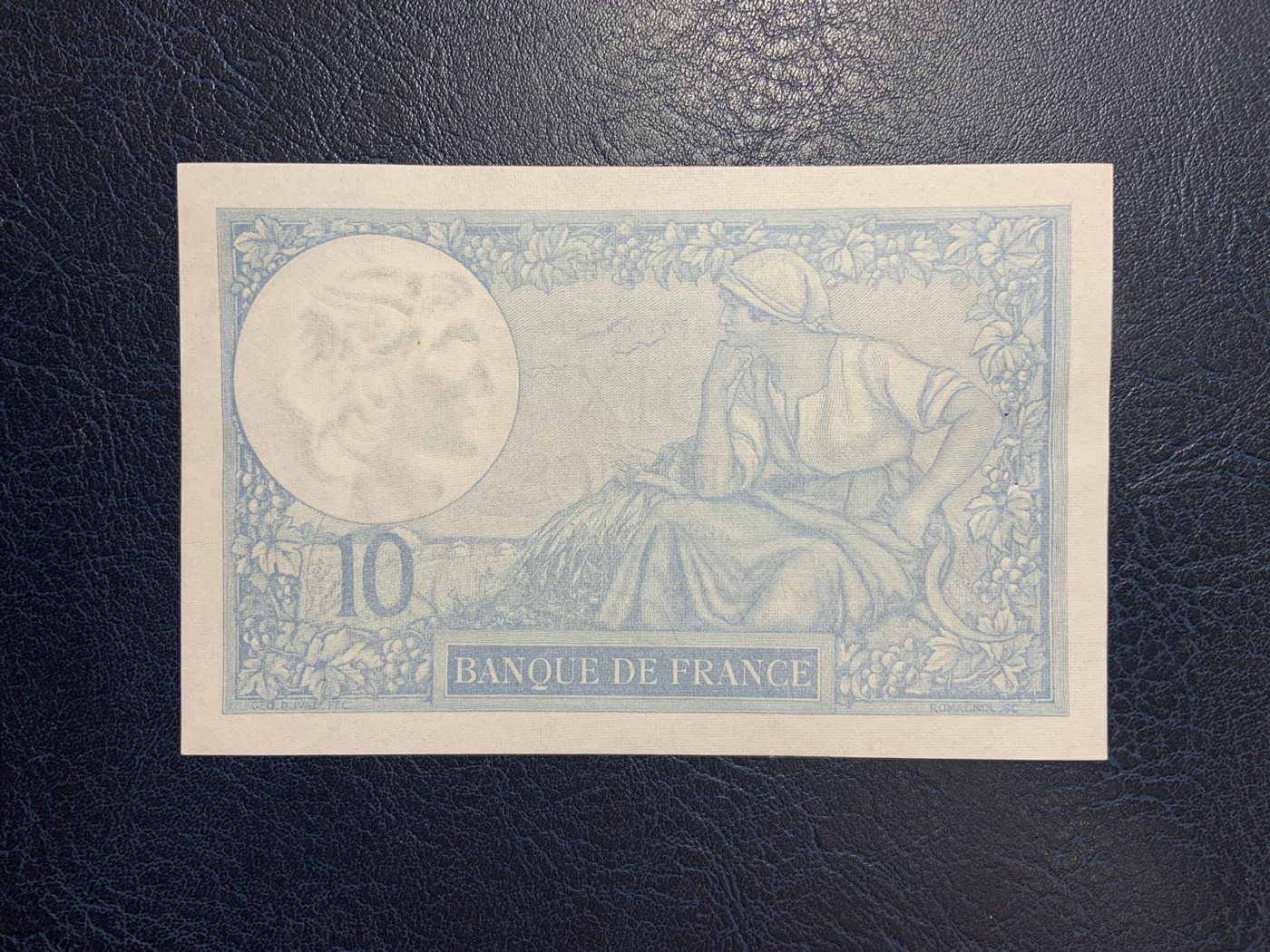 收藏联盟Quantum Auction 第288期拍卖 (已更新) 法国1940年10法郎 品相UNC- 有针孔 其他均好
