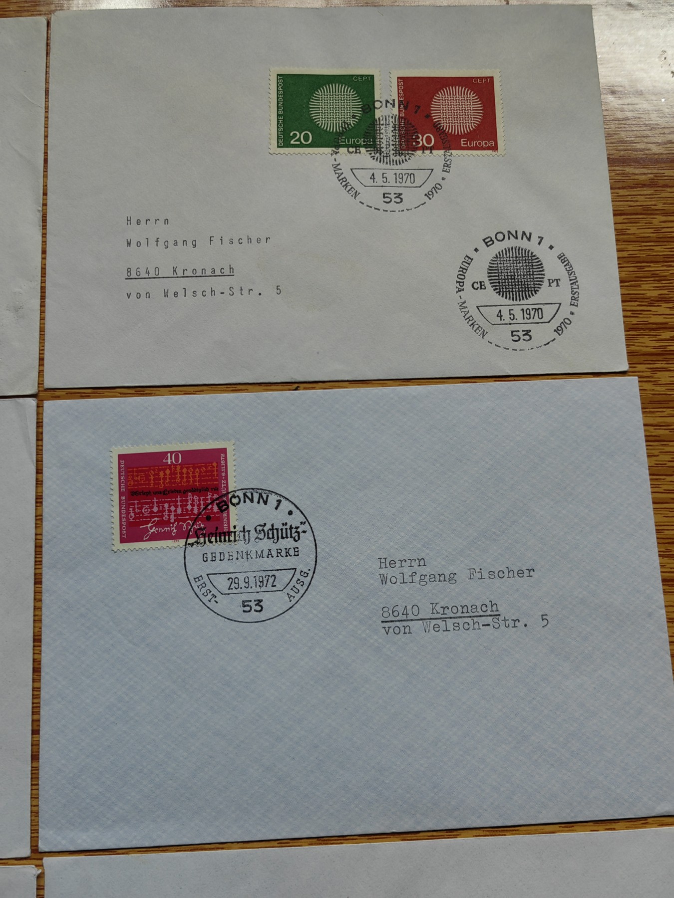 外国邮品第⑦场（秒杀） 德国精品纪念邮封10个（秒杀）