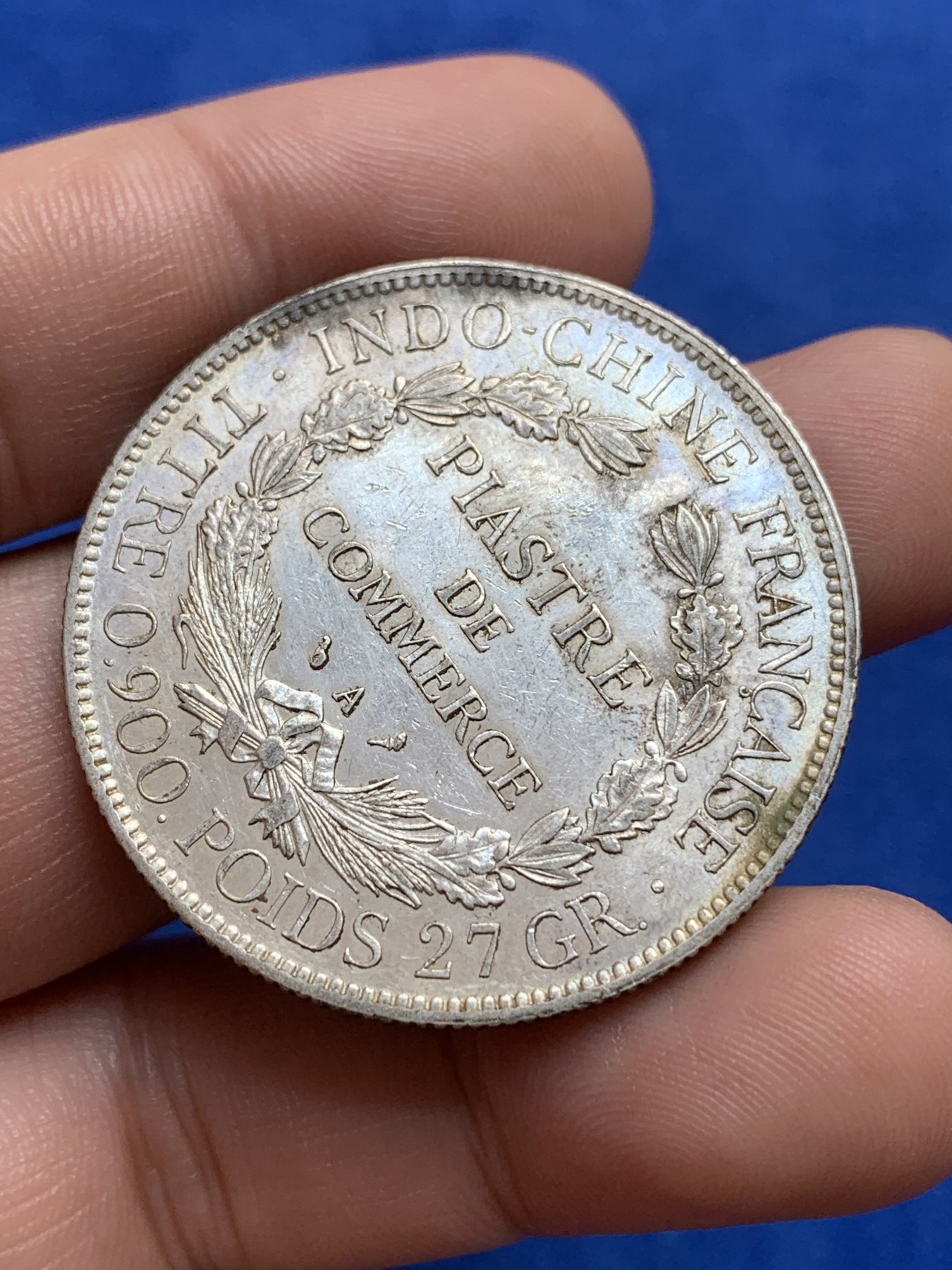 《竞宝斋》第196场-周日，周一 2场 (全场包邮) 1907年坐洋  银币 好品  优于一般品相  人物脸清晰可见