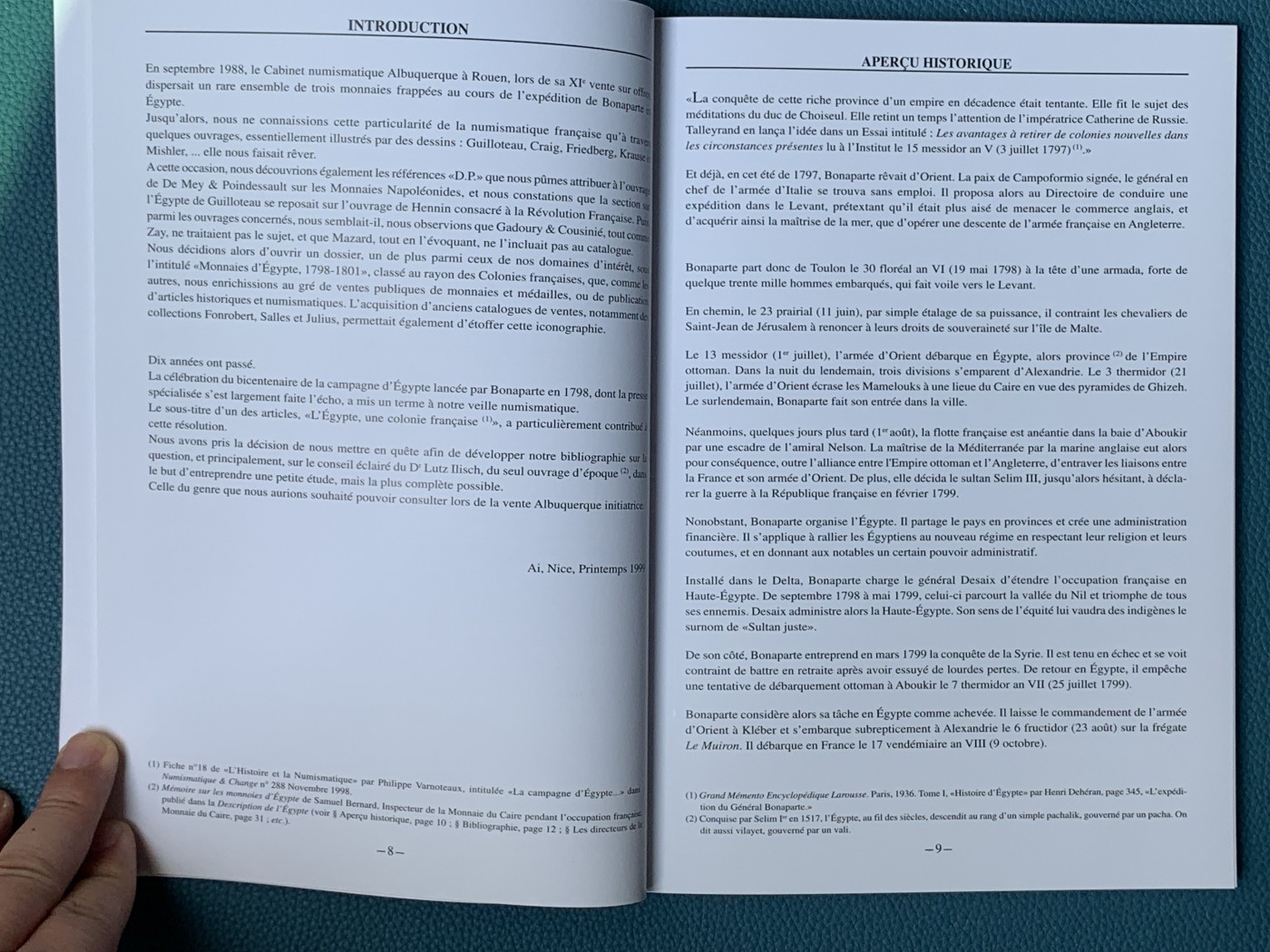 《竞宝斋》第196场-周日，周一 2场 (全场包邮) 拿破仑占领埃及时期币章目录，全新塑封拆出  大开本