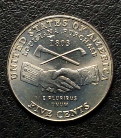 外国普制、纪念币专场 - 2004年美国路易斯安娜购买案5分纪念币