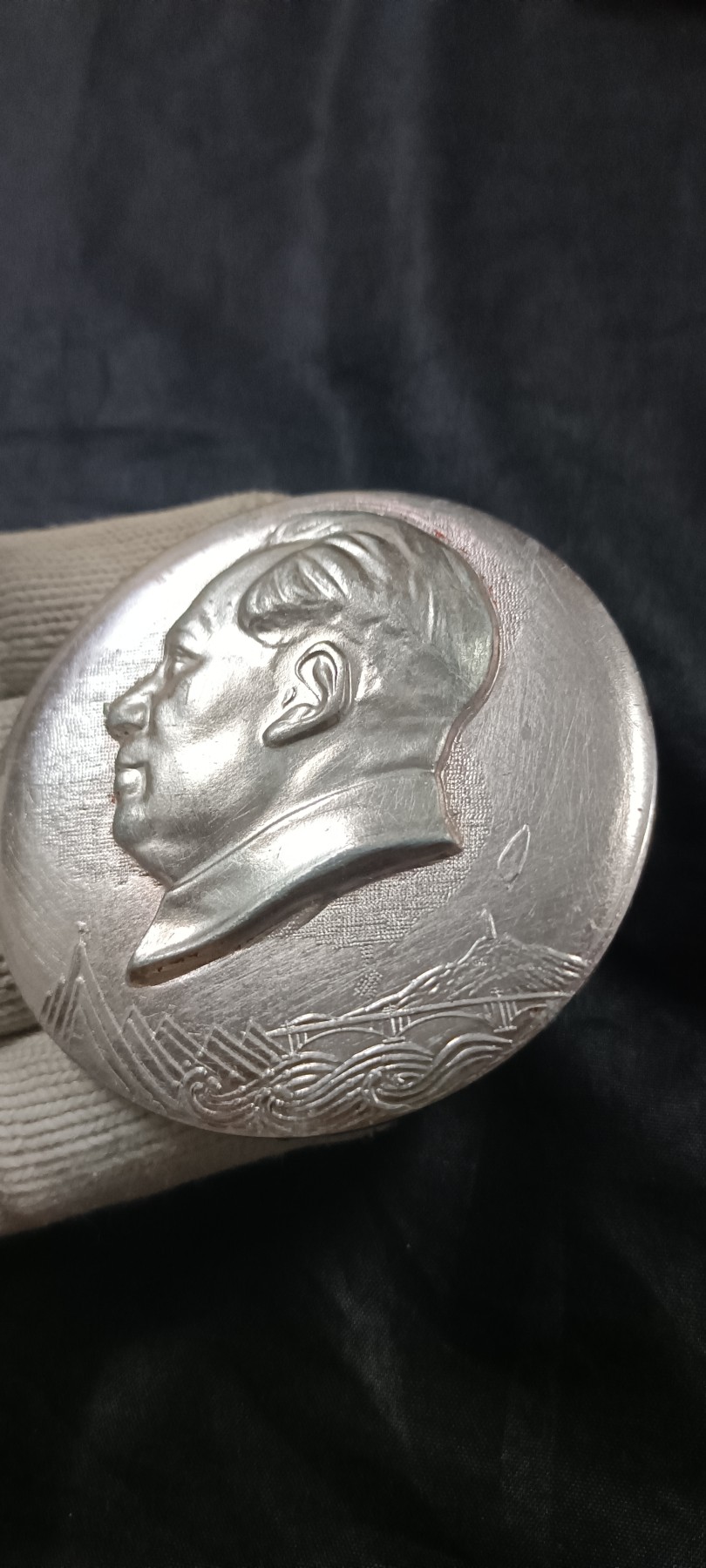 全场0起放漏！60个拍品随便拍！ 7公分大盘！全国山河一片红（除台湾省）