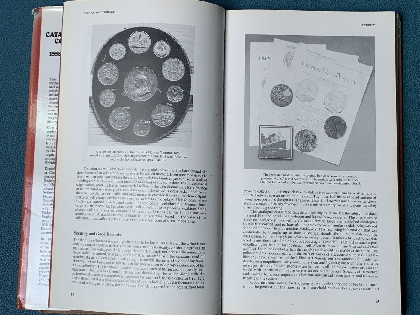 《竞宝斋》第196场-周日，周一 2场 (全场包邮) SPINKS  1558年以后的英国纪念章目录，内含参考价，英国章入门必备