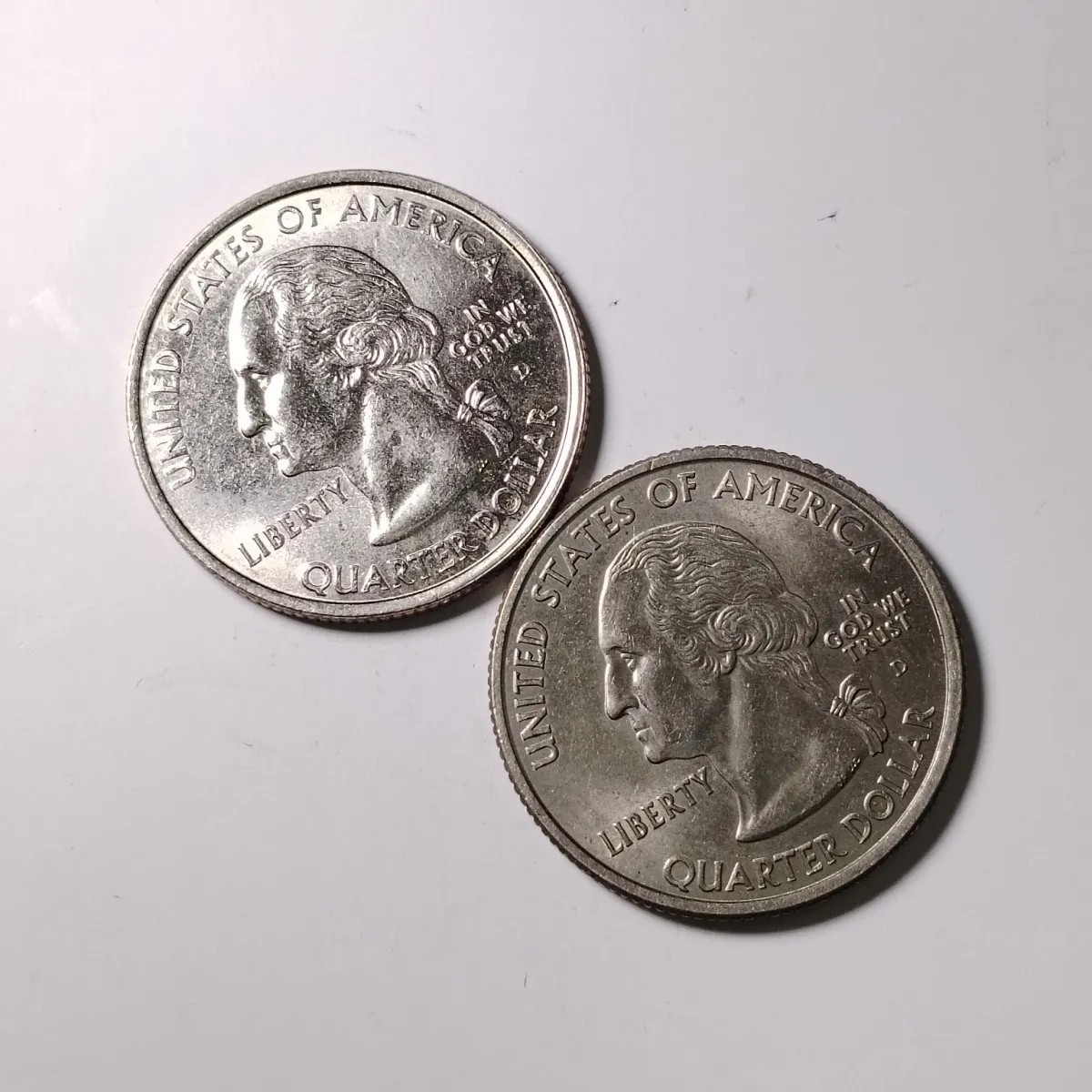 230910专场 美国洲币一组2枚,保真按图发货3908
