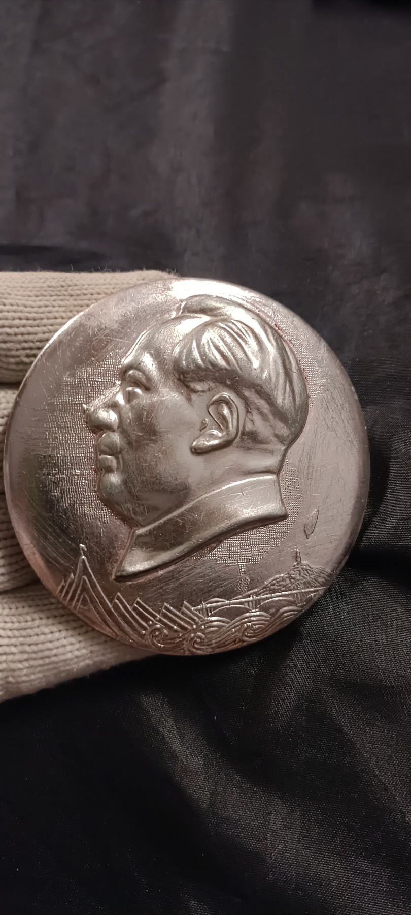 全场0起放漏！60个拍品随便拍！ 7公分大盘！全国山河一片红（除台湾省）