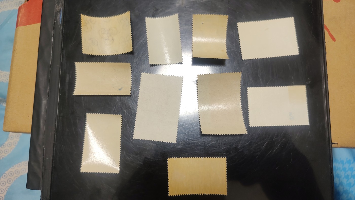 一月邮币社首期拍卖邮票专场 多国未盖销杂票一组