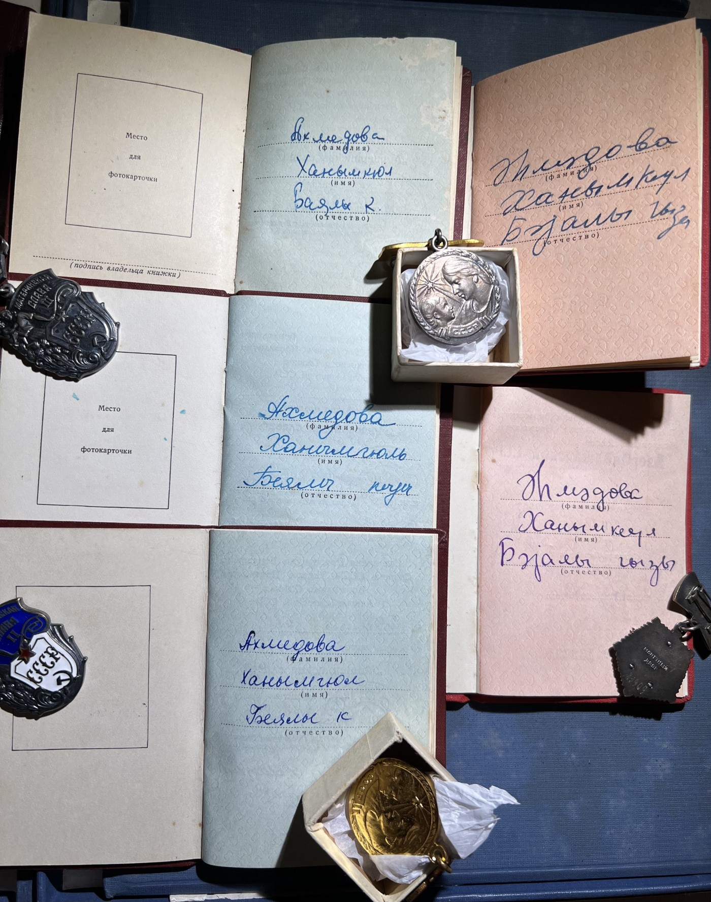 大猫徽章拍卖232期 苏联英雄母亲金星勋奖大全套 原盒原证 品相俱佳