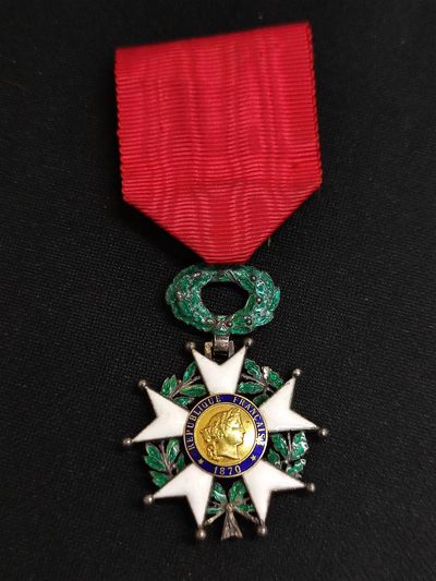 老王徽章拍卖第五期 - 法国三共骑士级荣誉军团勋章