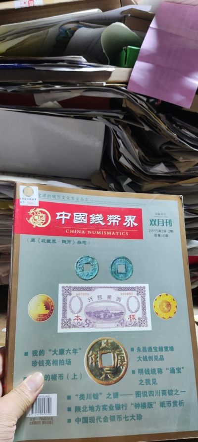 中国钱币界2015年第2期总第10期（8.5品左右） - 中国钱币界2015年第2期总第10期（8.5品左右）