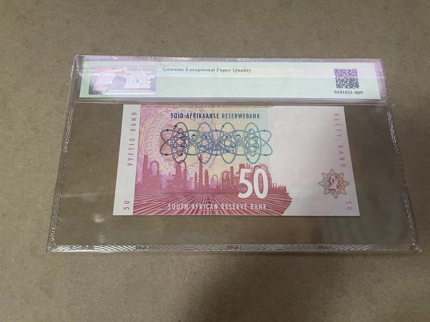 【Blue Auction】✨世界纸币精拍第370期——莫总专场XXIX 南非 1999年50兰特 TQG66EPQ 