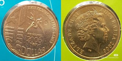 澳大利亚 1元纪念币 品相如图 邮费自理 - 澳大利亚 1元纪念币 品相如图 邮费自理