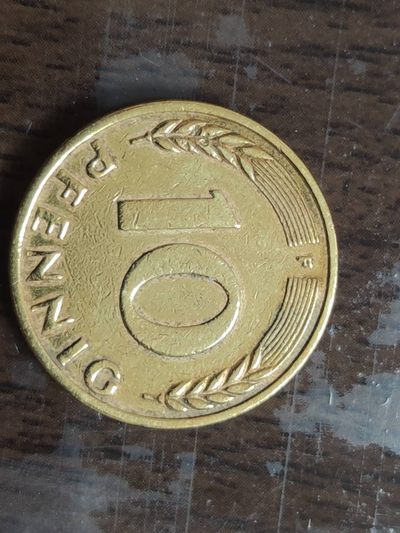 燕姐换藏第58拍 德国1950年10芬尼带大章