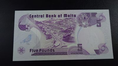 【世界钱币】精选微拍第69期暨2023年第十六期 多款纸币裸钞超低价起拍(第一场) 1967年马耳他5镑 全新绝品无4 居中很好