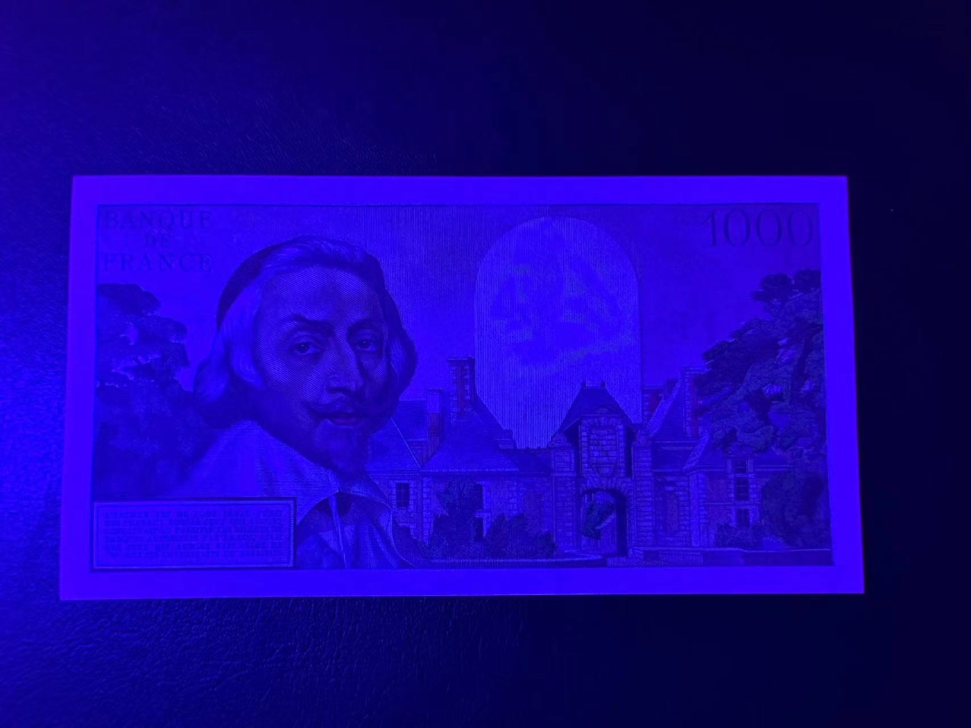 【Blue Auction】✨世界纸币精拍第370期——莫总专场XXIX  法国 1955年1000法郎 未改值版本 红衣主教 全新UNC