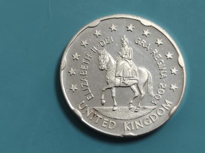 燕姐换藏第58拍 英国2003年银样币套装