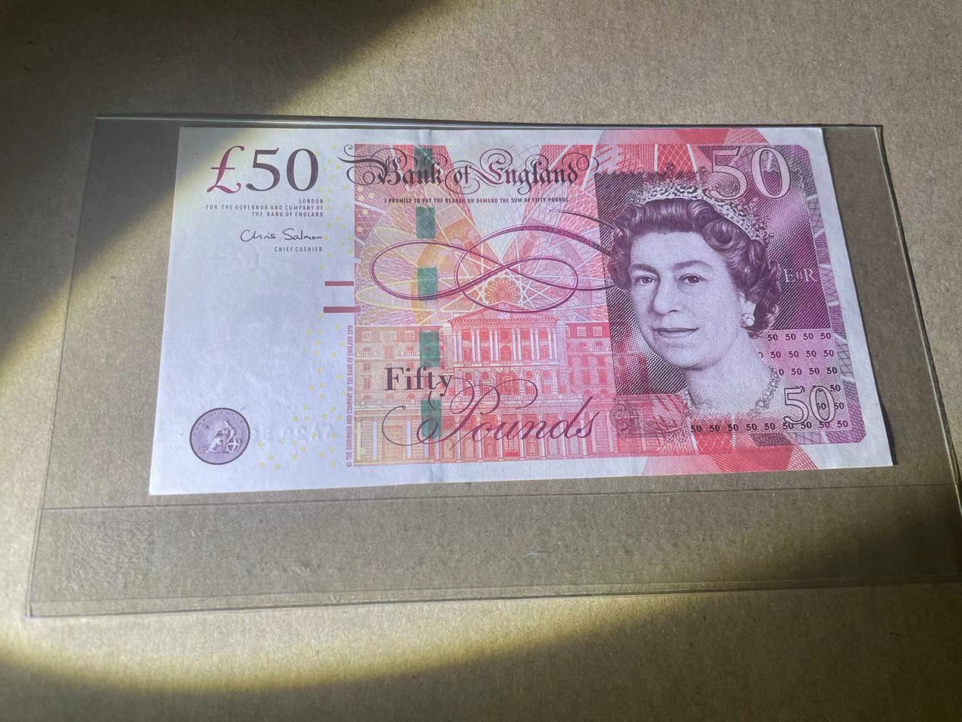 【Blue Auction】✨世界纸币精拍第370期——莫总专场XXIX 英国 2011年50镑 UNC-