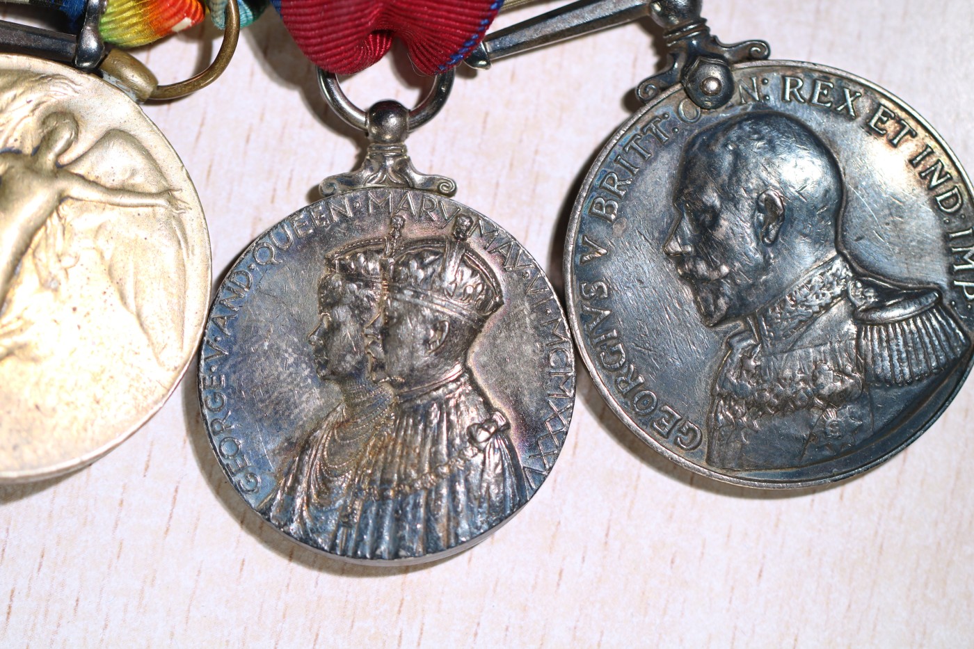 大猫徽章拍卖232期 英国一战海军联排 