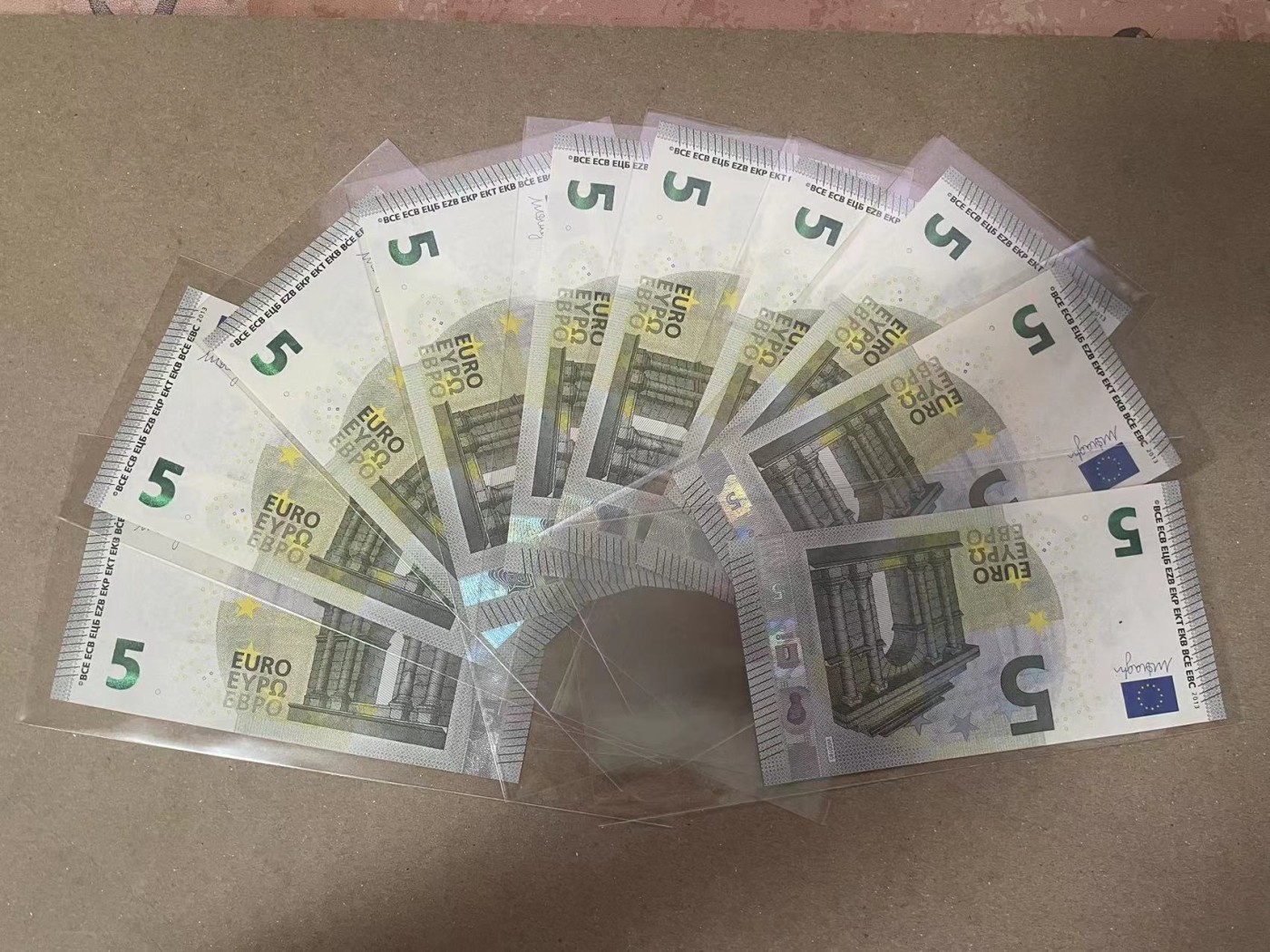 【Blue Auction】✨世界纸币精拍第370期——莫总专场XXIX 【一组10张】欧盟 5欧元一组 全新UNC