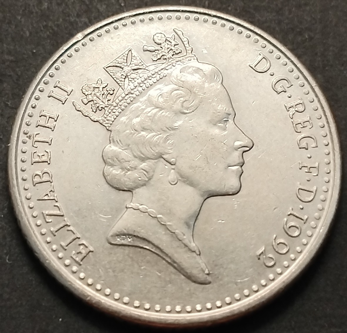 初雪钱币专场第八期（接受代拍服务） 1992年英国十便士