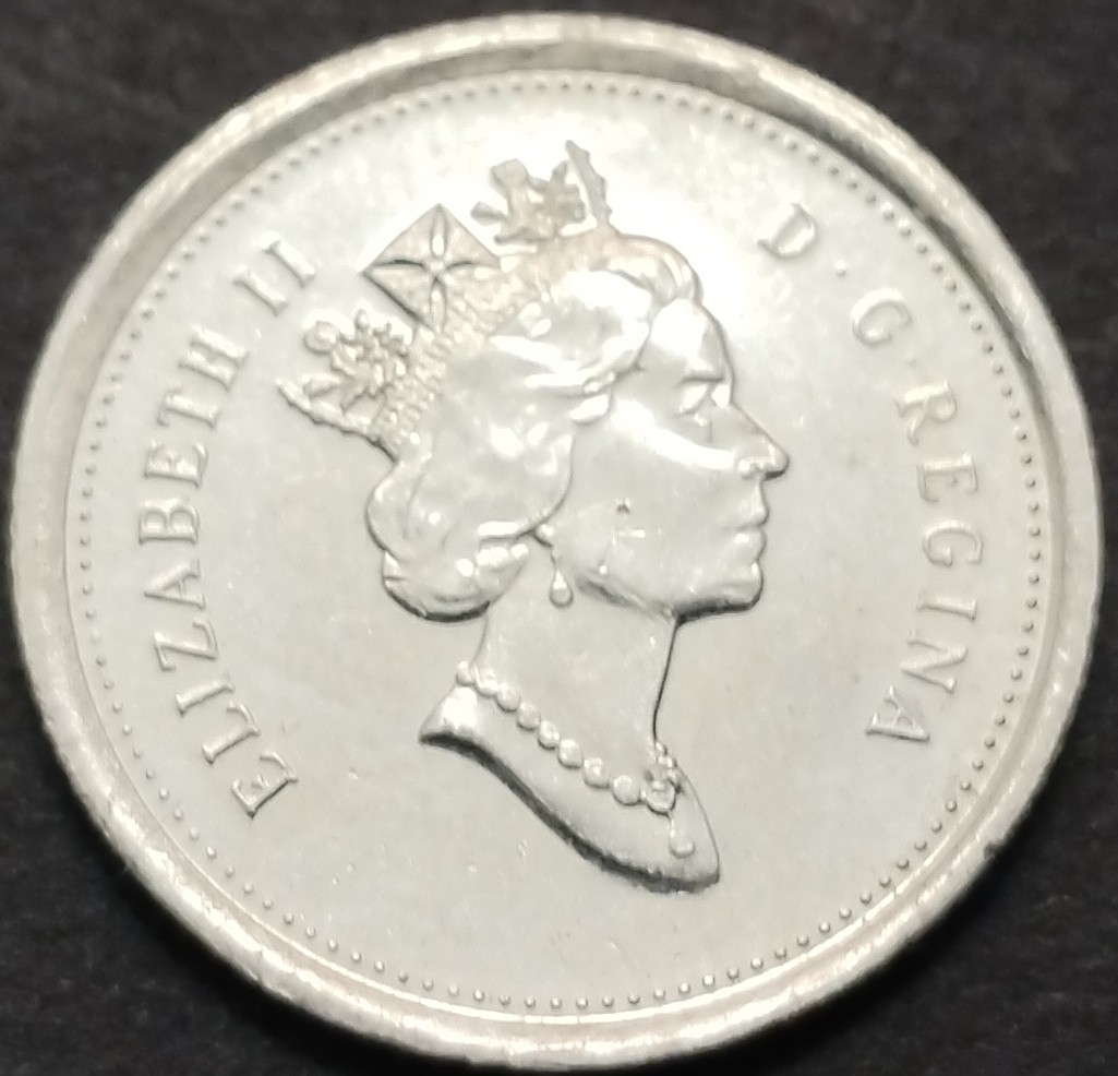 初雪钱币专场第八期（接受代拍服务） 2000年加拿大10分