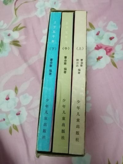 中华上下五千年（上中下）有盒套 - 中华上下五千年（上中下）有盒套