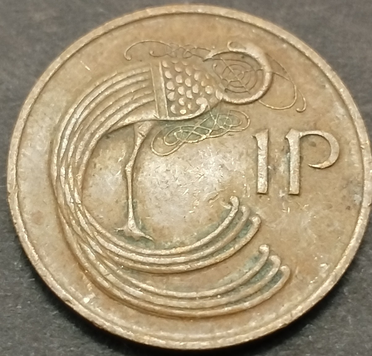 初雪钱币专场第八期（接受代拍服务） 1980年爱尔兰一便士