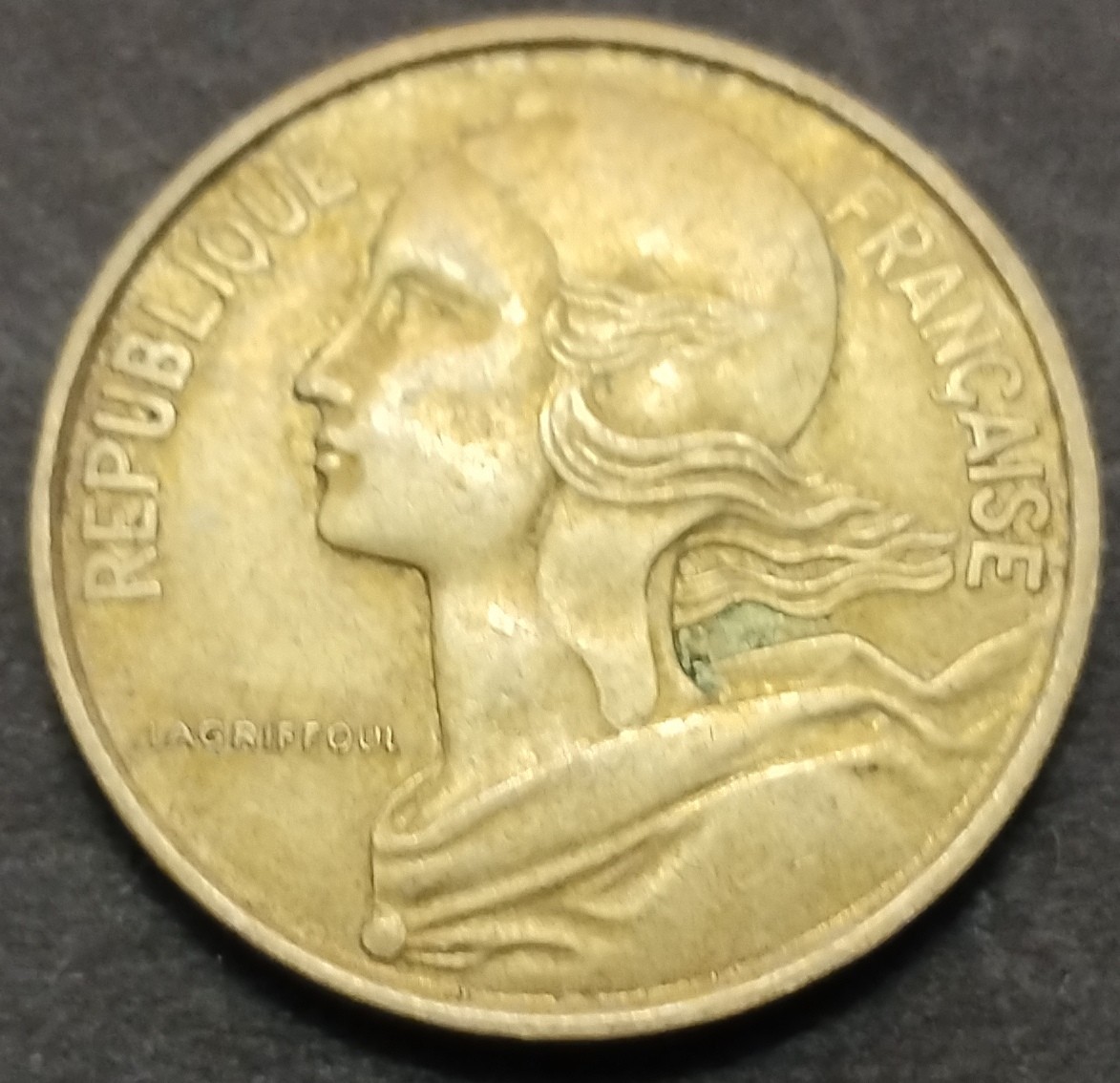 初雪钱币专场第八期（接受代拍服务） 1970年法国10分