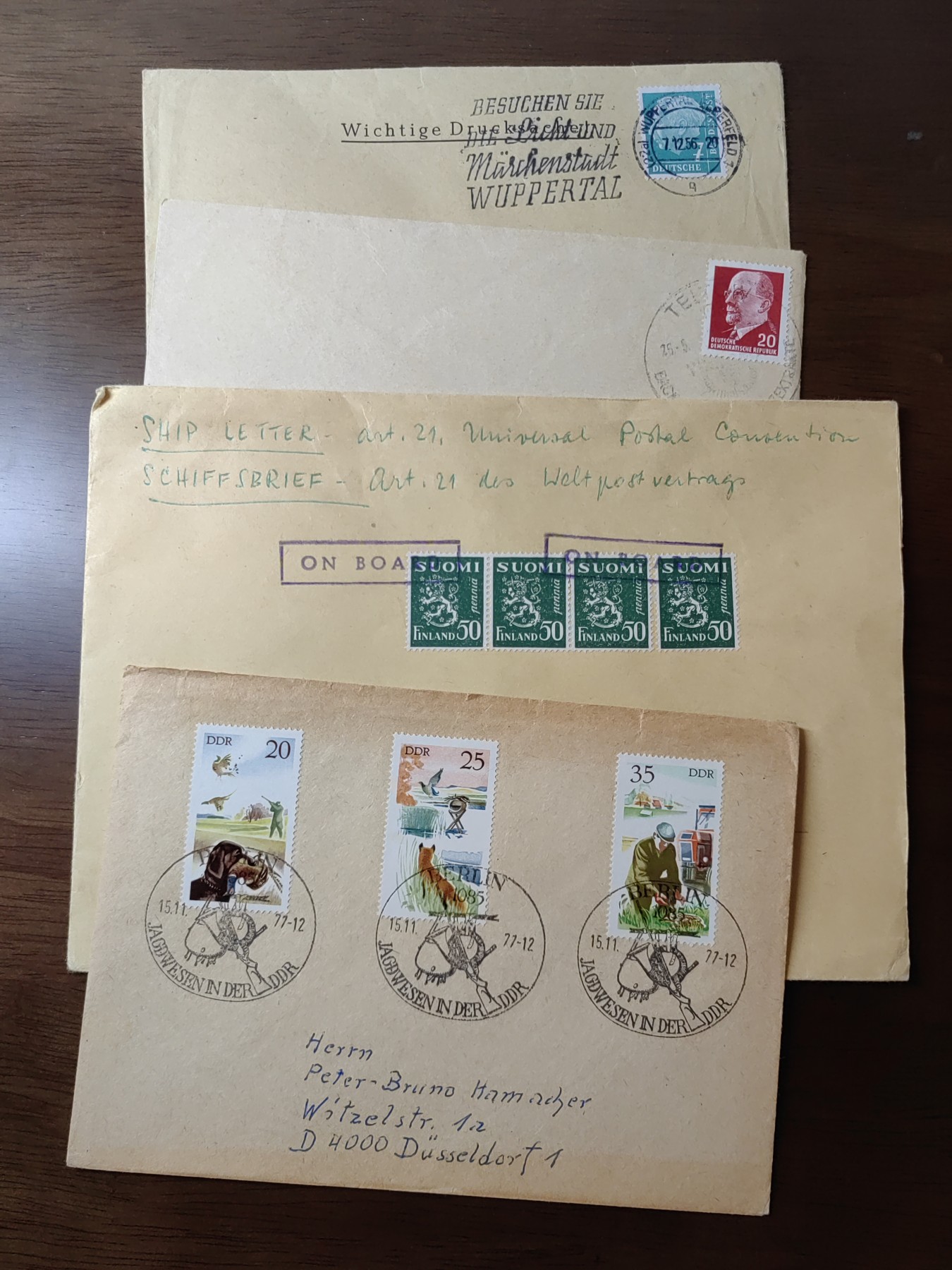 外国邮品第⑧场含（秒杀） 芬兰，德国邮封