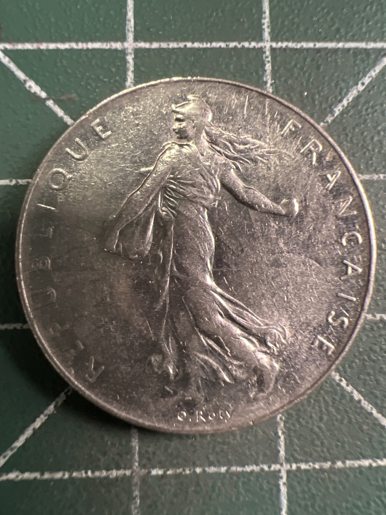 第411期 硬币专场 （无押金，捡漏，全场20包邮，偏远地区除外，接收代拍业务） 法国1法郎