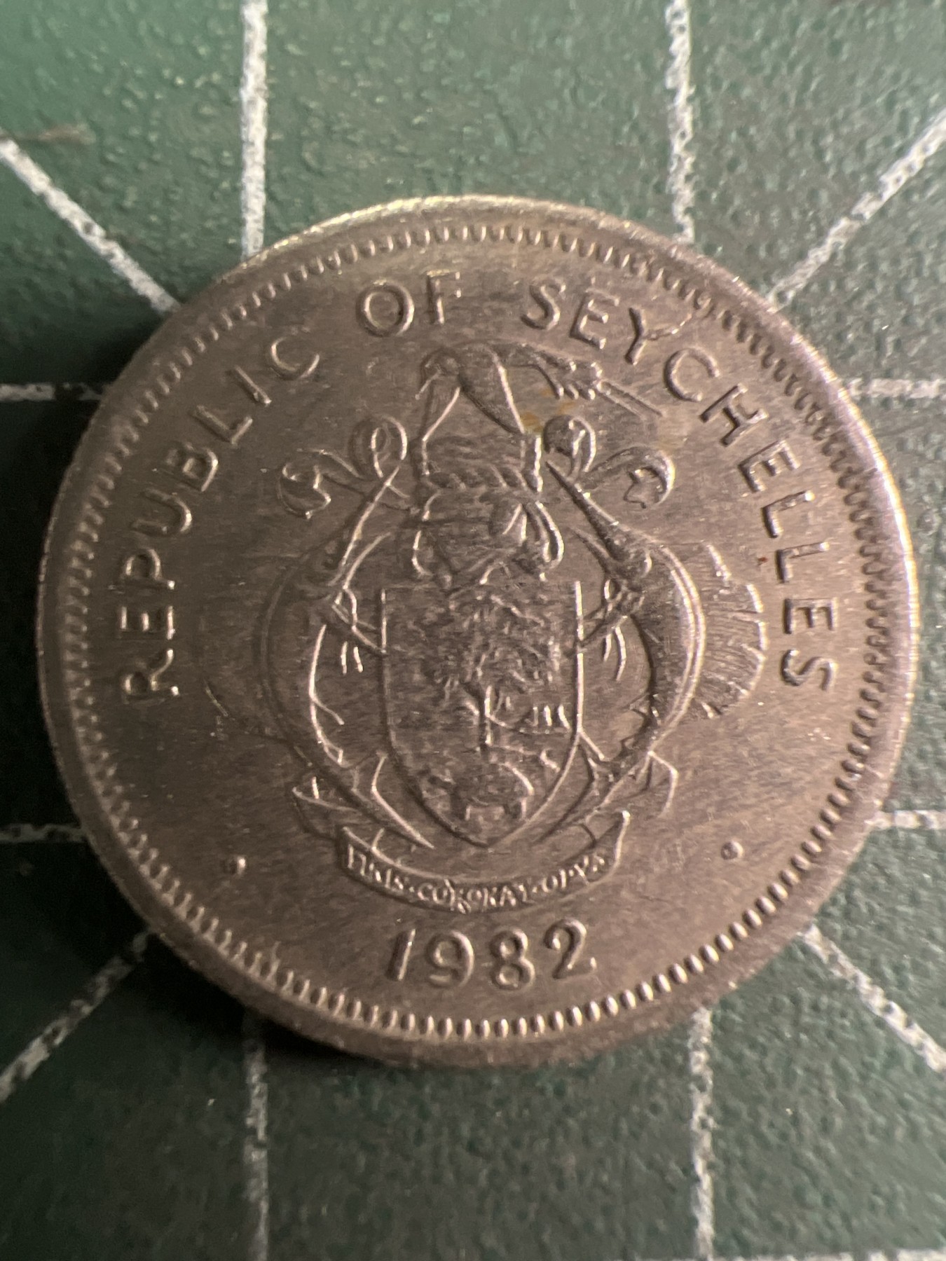 第411期 硬币专场 （无押金，捡漏，全场20包邮，偏远地区除外，接收代拍业务） 塞舌尔25分