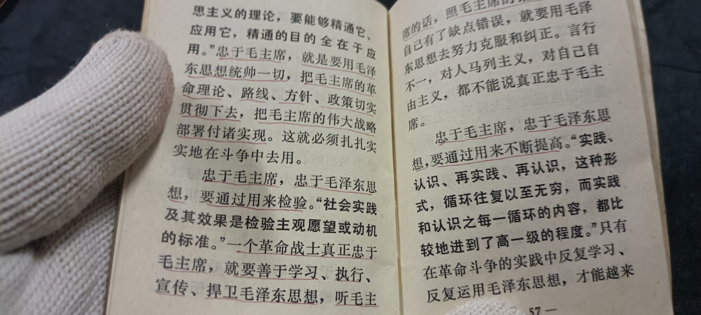 全场0起放漏！60个拍品随便拍！ 好学风红宝书，有签名