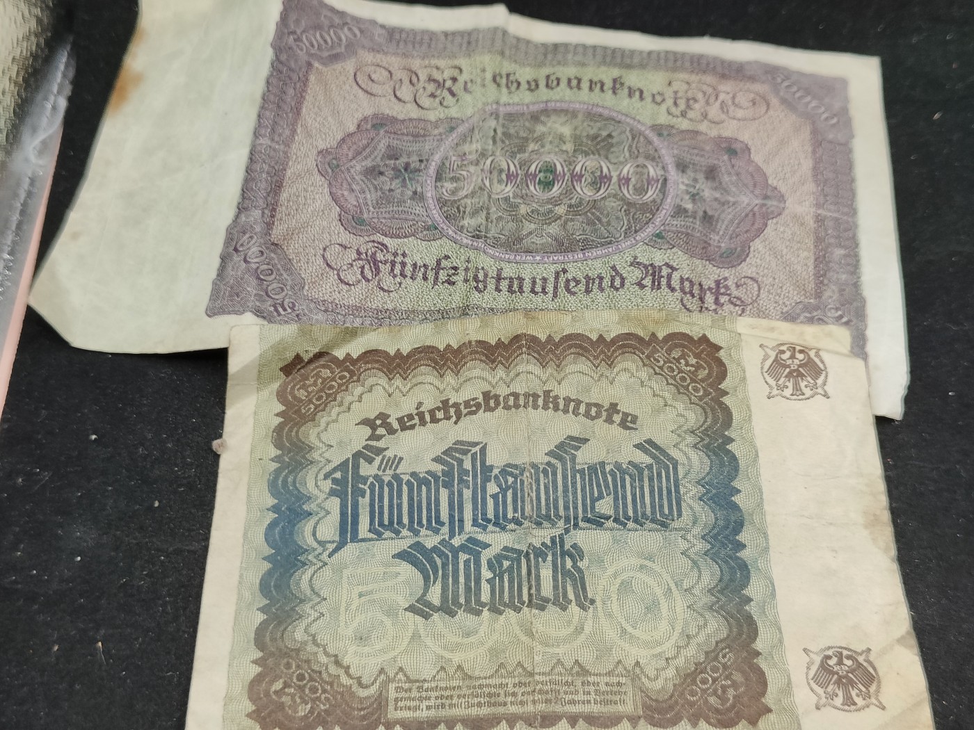 全场0元起拍 第91期 咸鱼国勋章拍卖专场 9月17日（周日）下午6：00开始 魏玛德国通货膨胀时期纸币