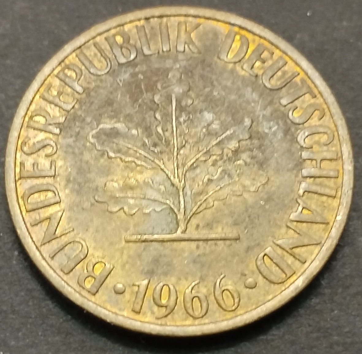 初雪钱币专场第八期（接受代拍服务） 1966年德国10芳妮