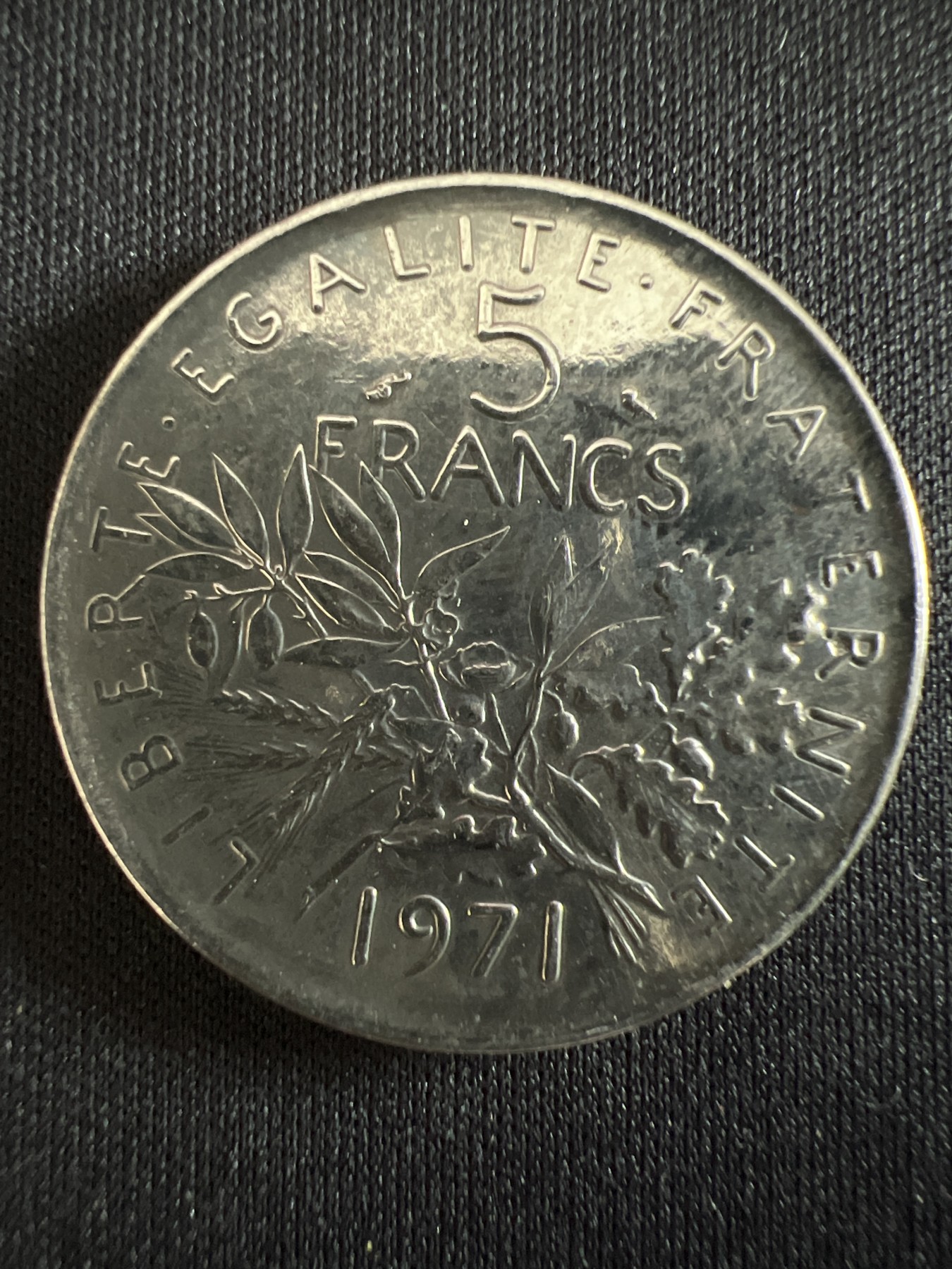 第407期 硬币专场 （无押金，捡漏，全场20包邮，偏远地区除外，接收代拍业务） 法国5法郎