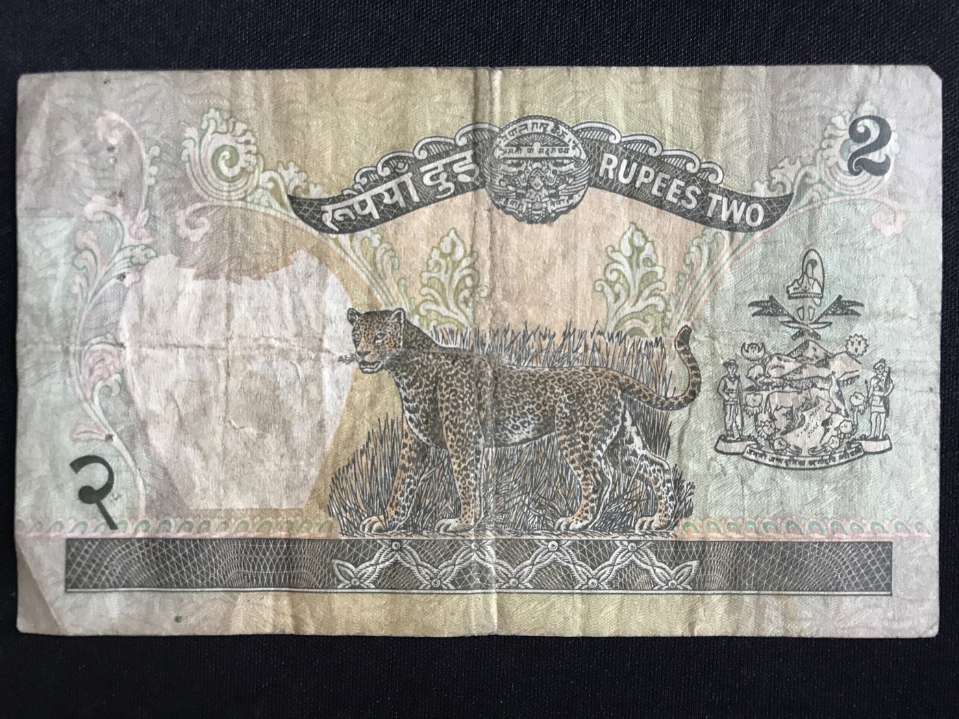 第409期 纸币专场 （无押金，捡漏，全场20包邮，偏远地区除外，接收代拍业务） 尼泊尔2卢比