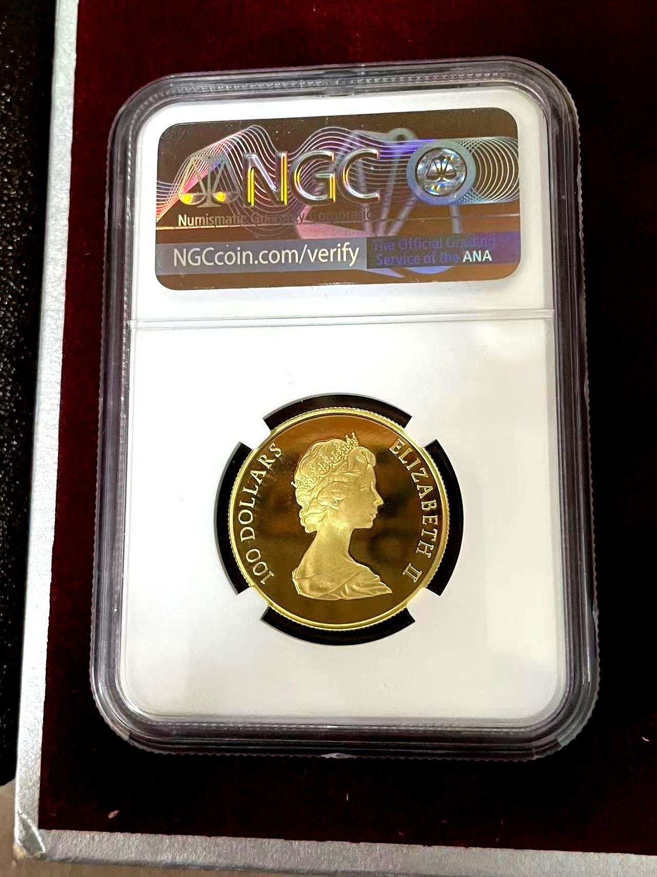 【Blue Auction】✨世界纸币精拍第371期【精】   NGC-PF69 UL TRA CAMEO 加拿大1982年100加元宪法金币 16.97克 首届克劳斯世界硬币大赛最佳金币奖 原盒原证 