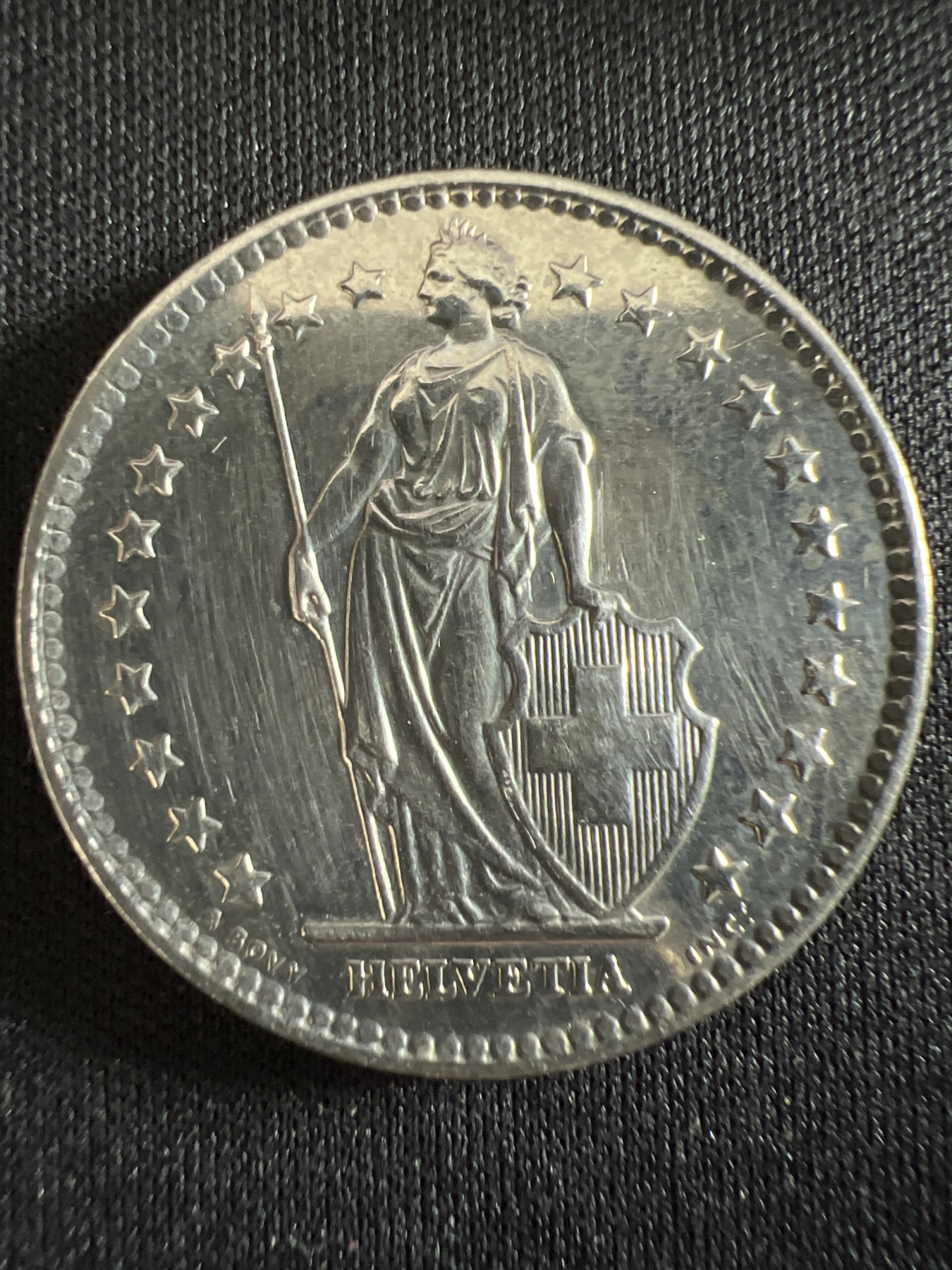 第407期 硬币专场 （无押金，捡漏，全场20包邮，偏远地区除外，接收代拍业务） 瑞士2法郎